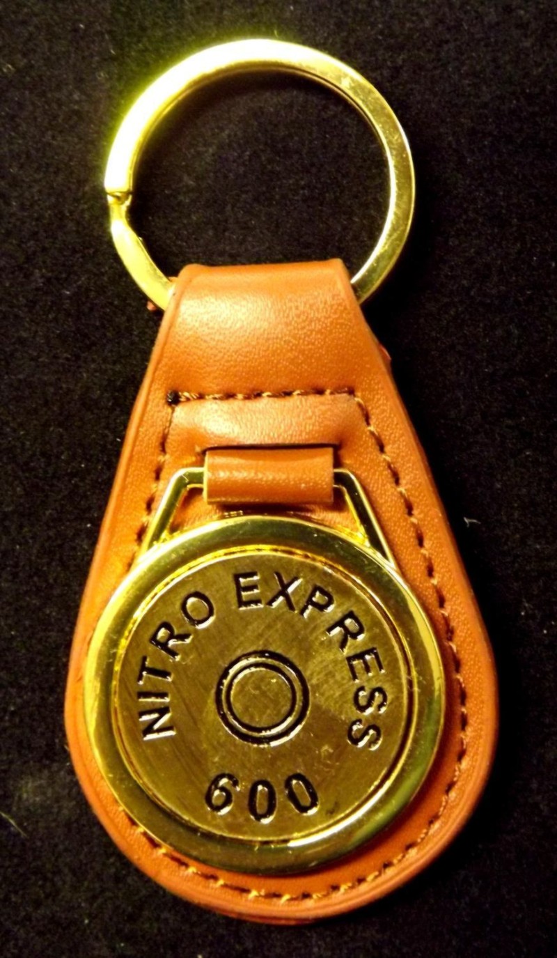 Gold plated representation of a head stamp on
