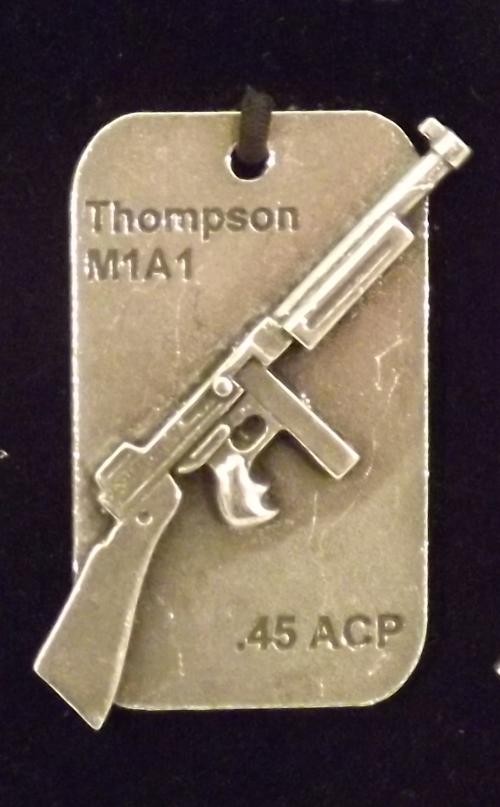 Dog tag/gun key rings