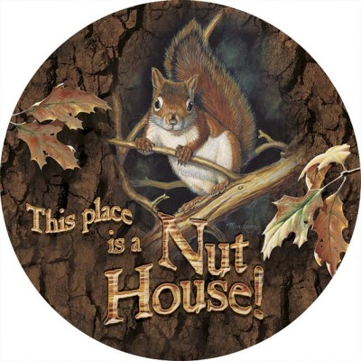 squirrel coasters (set of 4)