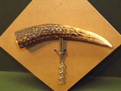 real antler cork screw